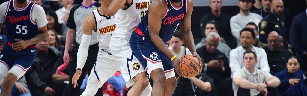 哈登20+9约基奇再斩三双 快船大胜掘金总分2-1