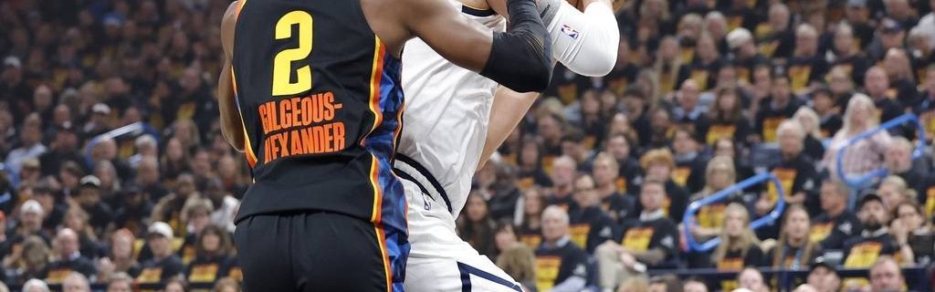 戈登三分绝杀约老师42+22 掘金险胜雷霆总分1-0