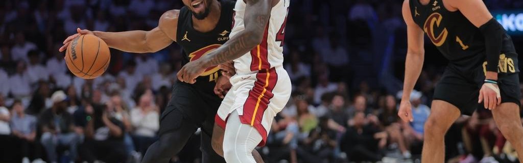 米切尔22分阿伦两双 骑士狂胜热火55分横扫晋级