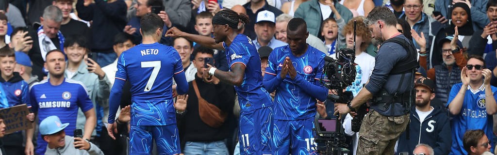 英超-杰克逊进球破荒制胜 切尔西1-0小胜埃弗顿