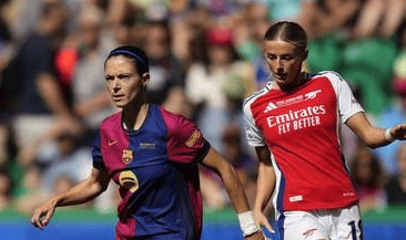 1-0，阿森纳女足掀翻西女超豪门，勇夺队史第二个女足欧冠冠军