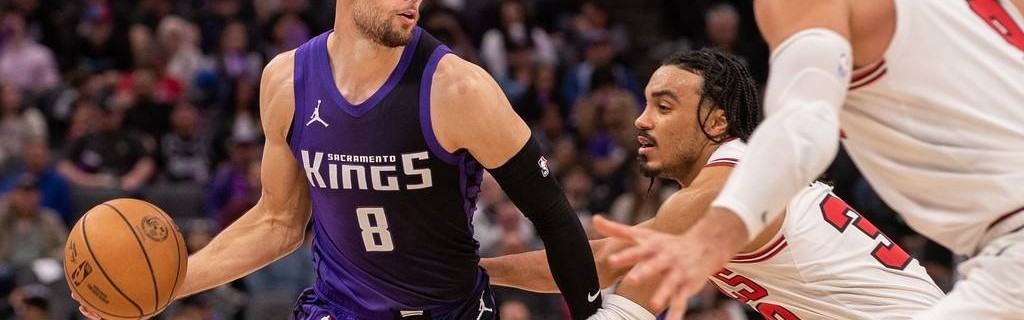 武切维奇24+14拉文战旧主低迷 蒙克34分国王不敌公牛